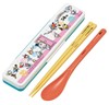  日本购 斯凯达skater儿童餐具勺子筷子套装带便携盒 多啦A梦