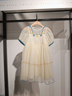 S系列＆童装夏款 纱纱拼接款连衣裙 T210701L