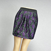 品牌折扣蕾丝半身裙女夏修身显瘦优雅性感百搭包臀裙紫色口袋短裙