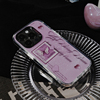 coditto原创自由勇敢双层印花工艺适用苹果14promax手机壳粉色，iphone13promax创意14promax高级感12pro全包13