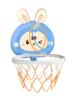 儿童篮球框投篮架室内家用挂式宝宝玩具自动计分篮球板可折叠收纳