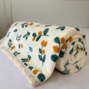 夏季牛奶绒毛毯铺床单珊瑚绒办公室午睡薄毯子床上用单人沙发盖毯