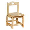 家用实木小椅子靠背椅儿童，写字椅学习座椅简约换鞋矮脚方板凳