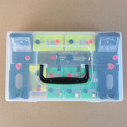 。初中电学实验盒 电流表电压表灯泡导线简单电路 教学仪器