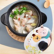 耐陶温高瓷砂锅炖锅，家用w养生煮粥明土沙锅瓦罐汤煲小火燃