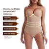 Womens body-shaping abdominal jumpsuit ppstpartum corset w