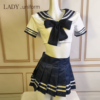 LADY纯欲jk制服套装女学院风学生英伦水手服性感日系甜妹百褶裙