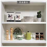 样板间简约家居摆件，厨房室内软装饰品，储物罐餐碟咖啡组合zh2036