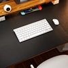 硅胶鼠标垫纯色办公桌垫超大防滑笔记本电脑桌面垫商务皮革书桌垫