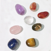天然水晶原石矿石标本白紫粉黄水晶儿童科普礼物石头把玩装饰摆件