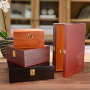 木盒各种LOGO包装盒茶叶参包装皮带金币铜镜证件大号木箱
