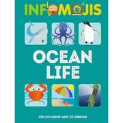 英文原版 Infomojis Ocean Life Infomojis海洋生物 Jon Richards and Ed Simkins 课外阅读海洋生物知识大全儿童科普书籍