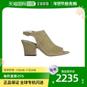 香港直邮潮奢Salvatore Ferragamo菲拉格慕女凉鞋高跟绿色露趾
