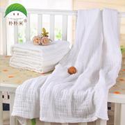 宝宝六层纱布儿童浴巾棉泡泡被婴幼儿包巾高密度水洗成人