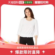 香港直邮潮奢 Michael Kors 女士蕾丝罩衫式上衣