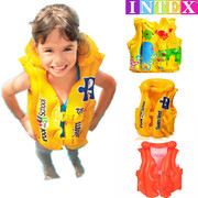 INTEX儿童充气游泳背心浮力衣充气救生衣加厚充气泳衣初学者装备