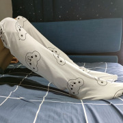 纯棉睡眠袜女空调房晚上睡觉穿的袜子男士，空调袜睡袜宽松护理脚套