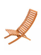 竹椅简易沙滩椅庭院折叠实木躺椅阳台椅高靠背椅便携凉椅椅子