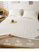 A类夹棉床盖单件床护垫绗缝防滑榻榻米软床垫单人学生宿舍薄褥子