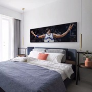 艾弗森麦迪詹姆斯科比篮球明星礼物周边海报球星球迷装饰挂画壁画