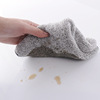 日式竹炭抹布去油洗碗布家务清洁超细纤维吸水百洁布厨房洗碗巾