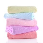 10条装 f儿童小毛巾家用四方巾婴口儿棉幼水巾洗脸比纯园吸水柔