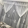 韩式成品定制梦幻公主婚房网红卧室，客厅现代三层蕾丝遮光落地窗帘