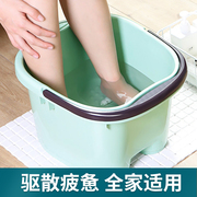 泡脚桶洗脚盆家用过小腿，按摩养生足疗足浴盆便携式保温塑料洗脚桶