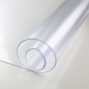 pvc桌防水布防烫防油软玻璃，桌垫胶垫水晶板透明塑料圆桌布