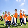 学院风橙色校服套装小学生春秋装男女儿童班服四件套幼儿园服