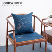 中式绣花茶椅垫坐垫红木家具，椅子垫沙发垫子，餐椅茶桌太师椅圈椅垫