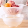 日本进口inomata塑料盆洗菜盆水果盆 米盆米篮沥水篮厨房用具