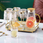 创意茶杯架子沥水杯子置物架放水杯的托盘家用欧式玻璃水杯架倒挂
