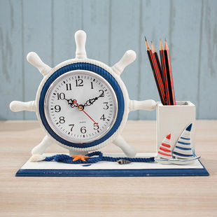 台式钟表摆件客厅卧室床头座钟欧式办公桌面个性家用创意时钟