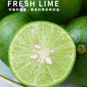用于泰国菜泰式青柠檬新鲜柠檬，水果皮薄多汁，小青檬柠水吧1公斤