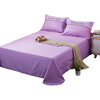 床单单件纯棉网红双人床单人床男全棉女纯色1.8m1.5米床上用品2.0
