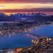 可出发欧洲自由行挪威旅游签证，8-15日游蜜月旅行，极光挪威缩影