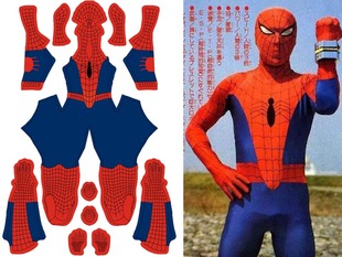 52英雄联盟日本蜘蛛cosplay连体，紧身衣四百大妈，氨纶弹力印花定制