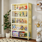 手办展示柜乐高模型陈列柜钢制玻璃柜，玩具收纳架，家用收纳储物柜子
