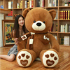 毛a绒玩具泰迪熊猫公仔布娃娃，超大熊特大号女孩可爱狗熊抱抱熊玩