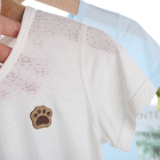 莫代尔儿童短袖t恤男孩镂空透气睡衣夏季中大童超薄款冰丝2岁宝宝