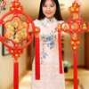 葫芦挂件中国结家居摆件天然客厅玄关挂饰年货大小号装饰春节饰品