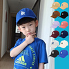 韩国mlb儿童帽子宝宝，软顶棒球帽男女童，潮小孩鸭舌帽亲子童帽