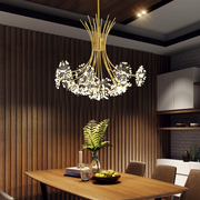 北欧创意蒲公英吊灯后现代简约客厅，卧室餐厅水晶吊灯个性艺术灯具