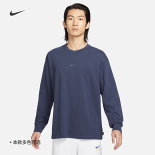 Nike耐克男子长袖T恤夏季纯棉休闲刺绣柔软FUTURA舒适DO7391