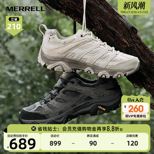 merrell迈乐moab3迈越者男女，情侣户外运动徒步抓地防滑透气登山鞋