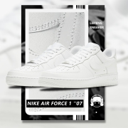 nikeairforce1耐克空军一号af1纯白低帮男女休闲板鞋315122-111