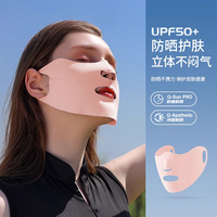 挂耳面膜式防晒口罩，露嘴鼻冰丝