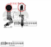 适配力帆x60涨紧器轩朗1.8迈威820力帆，720发电机皮带张紧轮压带轮