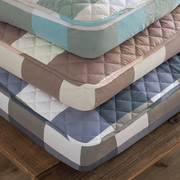 全棉防滑床笠单件加厚夹棉床罩纯棉席梦思，床垫保护套1.8m1.5米